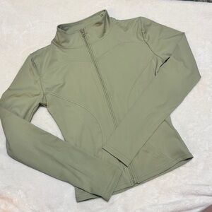 GYM ZIP UP GREEN